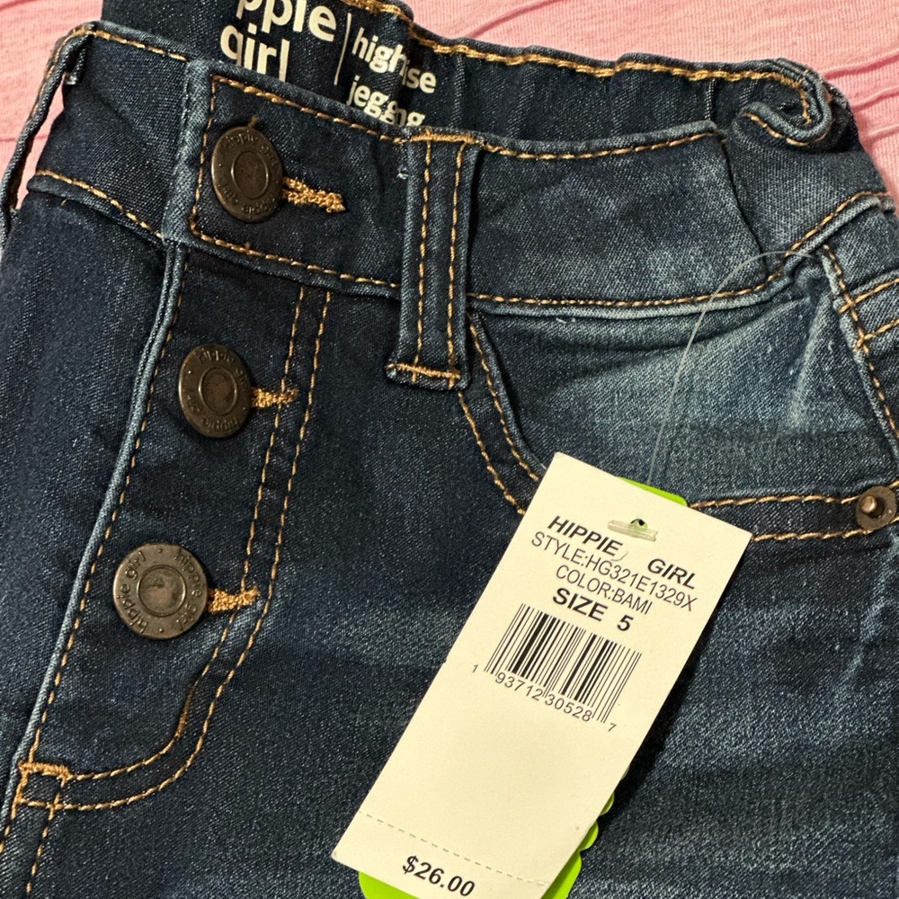 Hippie Girl high rise jegging size 5